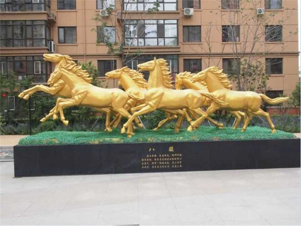 哈尔滨东辉明珠园 小区主题雕塑制作